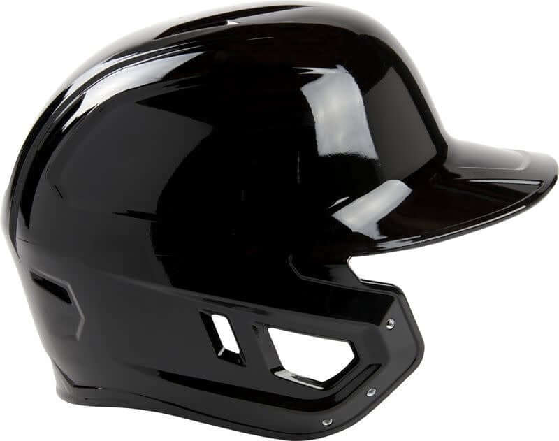 Rawlings MACH Single Ear Left Handed Batting Helmet - Gloss Black - Image 6
