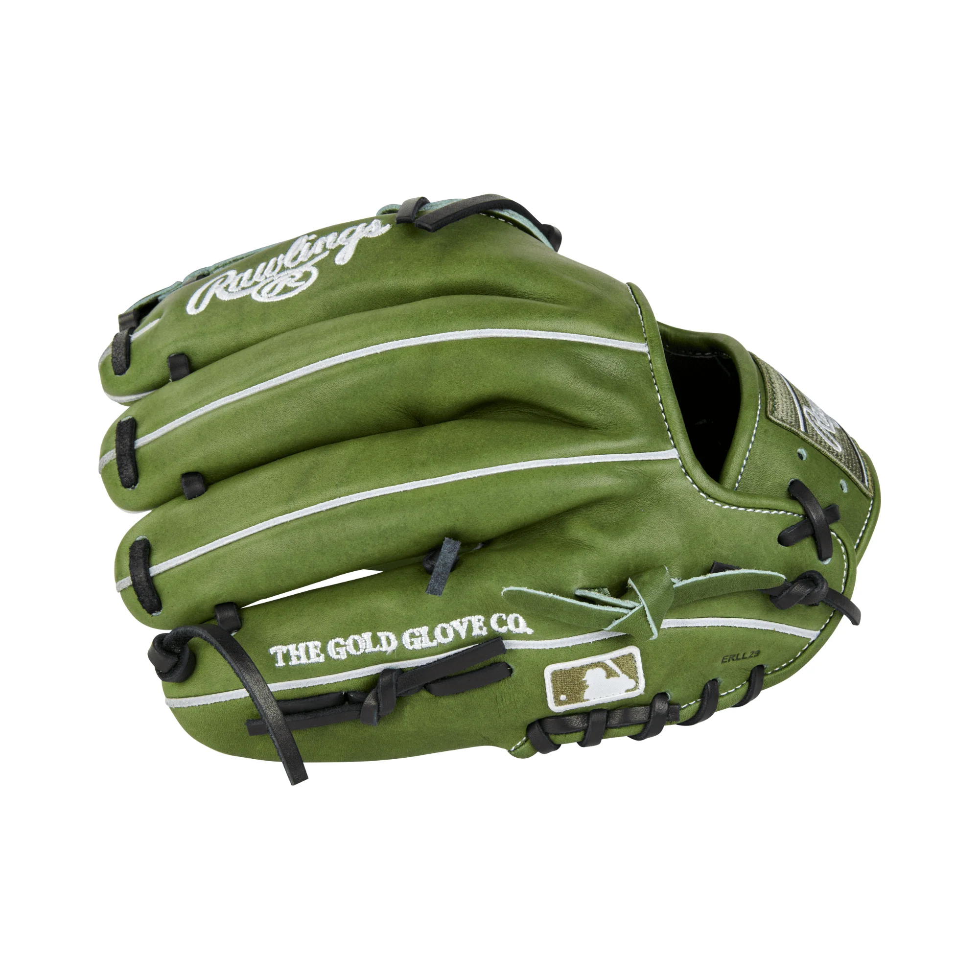 Rawlings Military Green Heart of the Hide 11 75" Fielders Glove LHT - Image 5