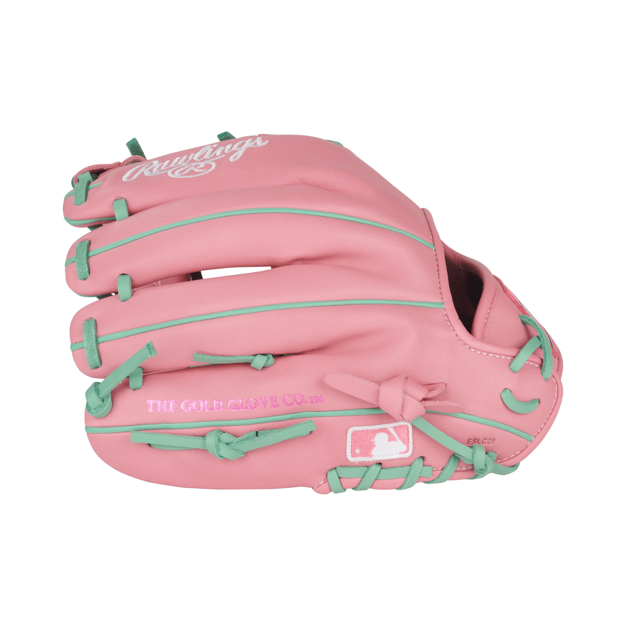 Rawlings NXT Series Infield Baseball Glove 11.5" Pink/Mint - Image 4