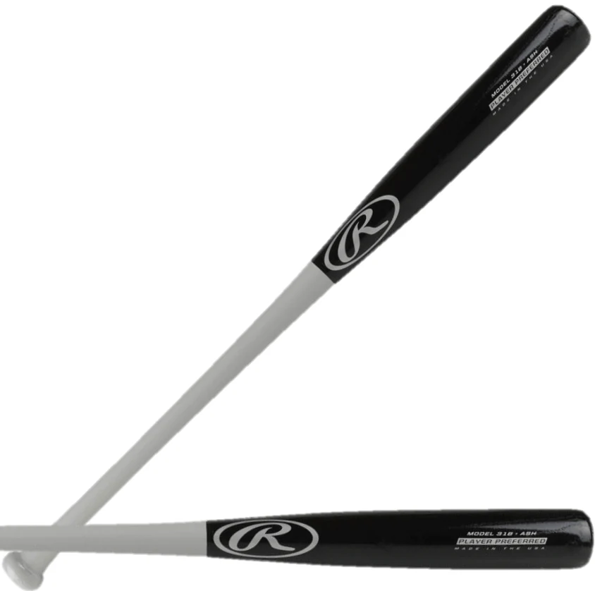 Rawlings Player Preferred 318 Ash Wood Baseball Bat