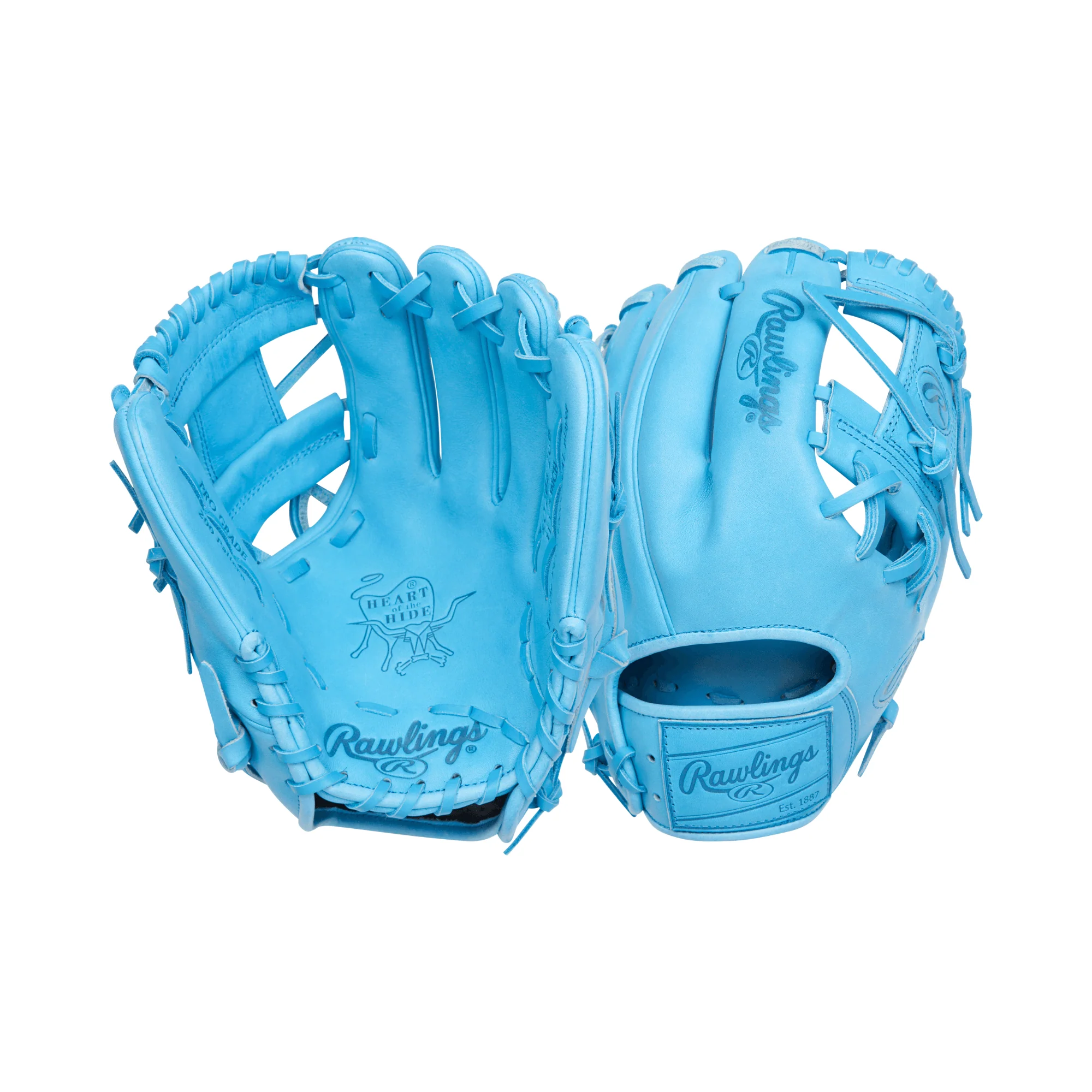 Rawlings Element Series 2.0 11.5" Infield Glove Columbia Blue (Ice) - Image 5