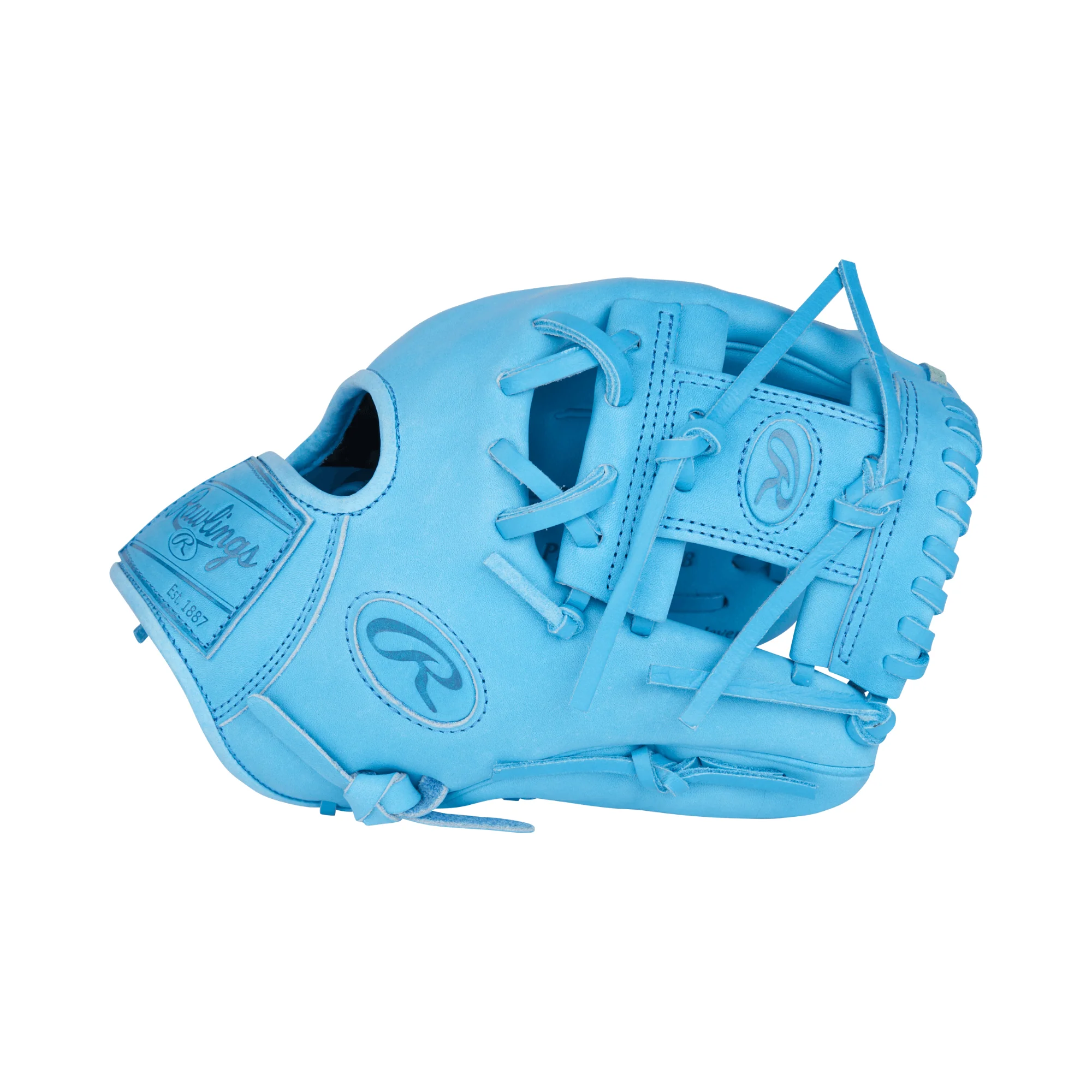Rawlings Element Series 2.0 11.5" Infield Glove Columbia Blue (Ice) - Image 7
