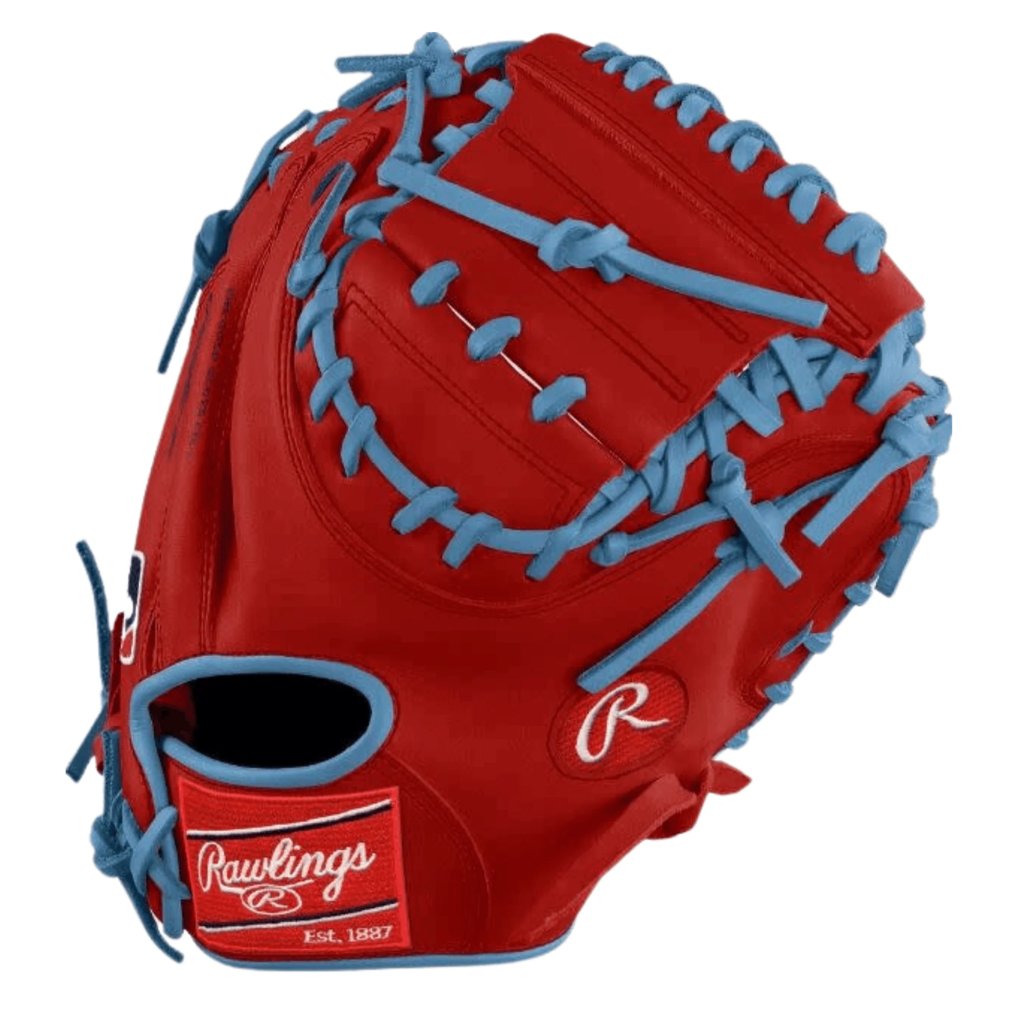 Rawlings Pro Preferred Custom ProSCM33 Catchers 33" Red/Sky Blue