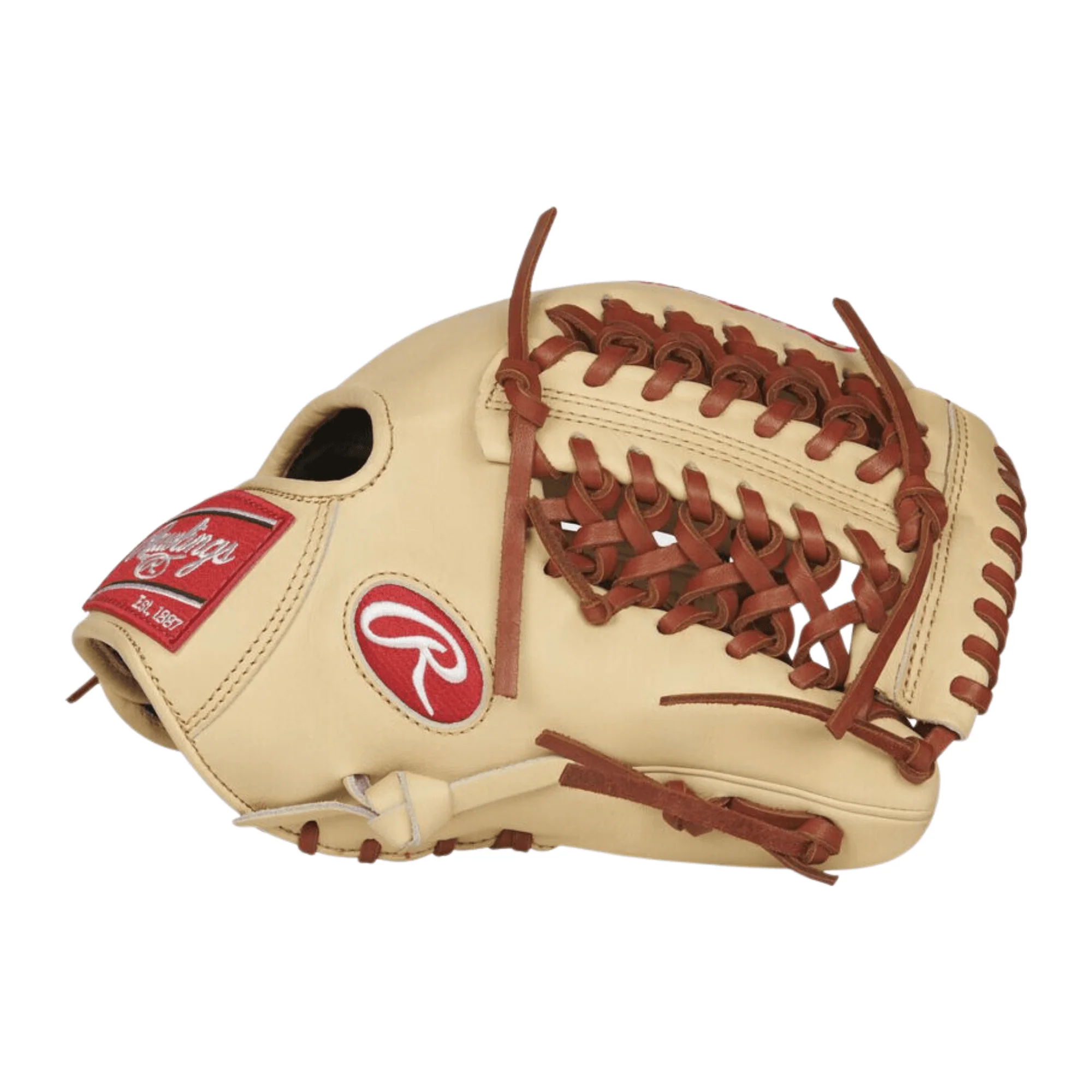 Rawlings Heart of the Hide Modified Trapeze Pitcher/Infield Glove 11.75" - Image 3