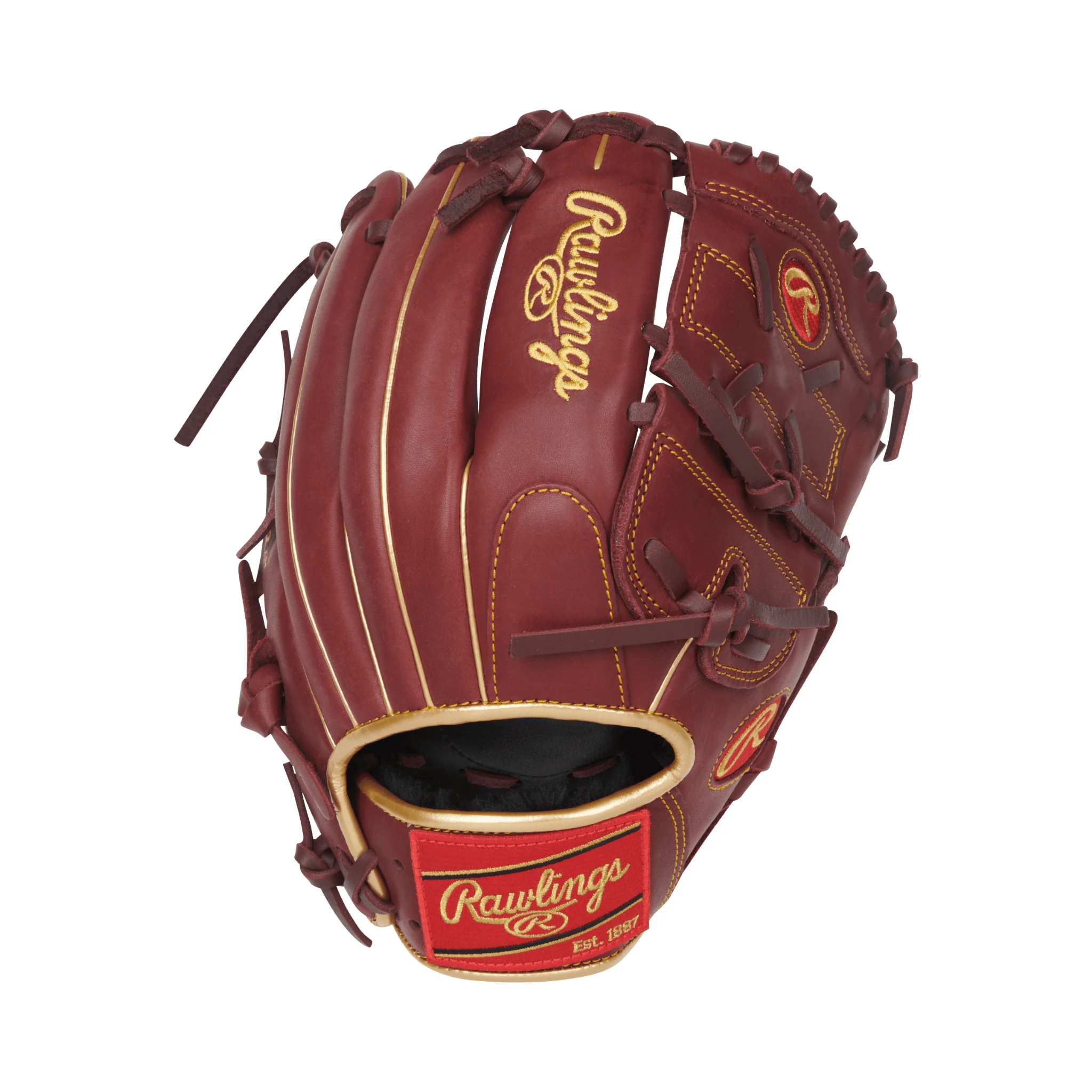 Rawlings R9 Baseball Series Baseball Glove 12" Sherry RHT - Image 2