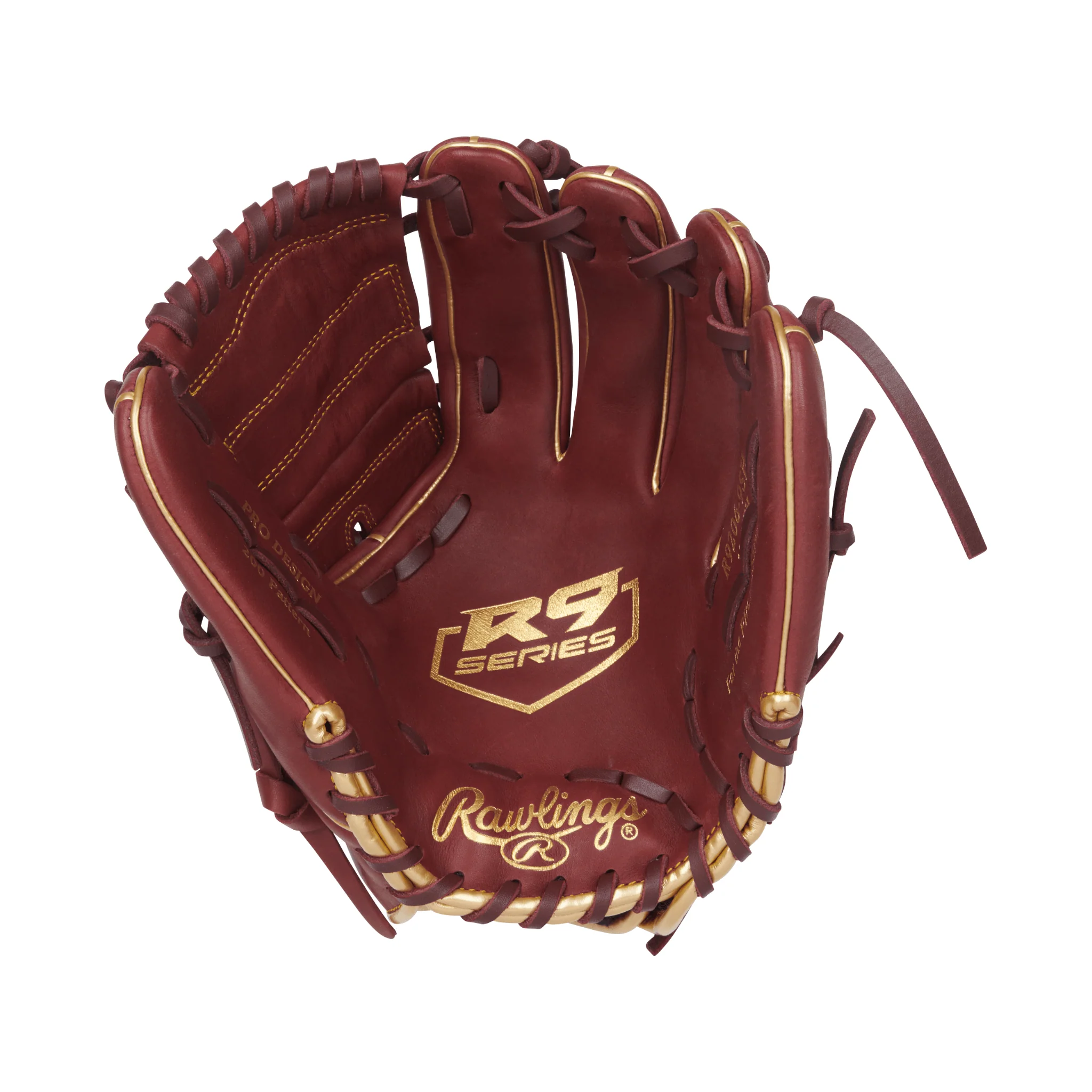 Rawlings R9 Baseball Series Baseball Glove 12" Sherry RHT - Image 3