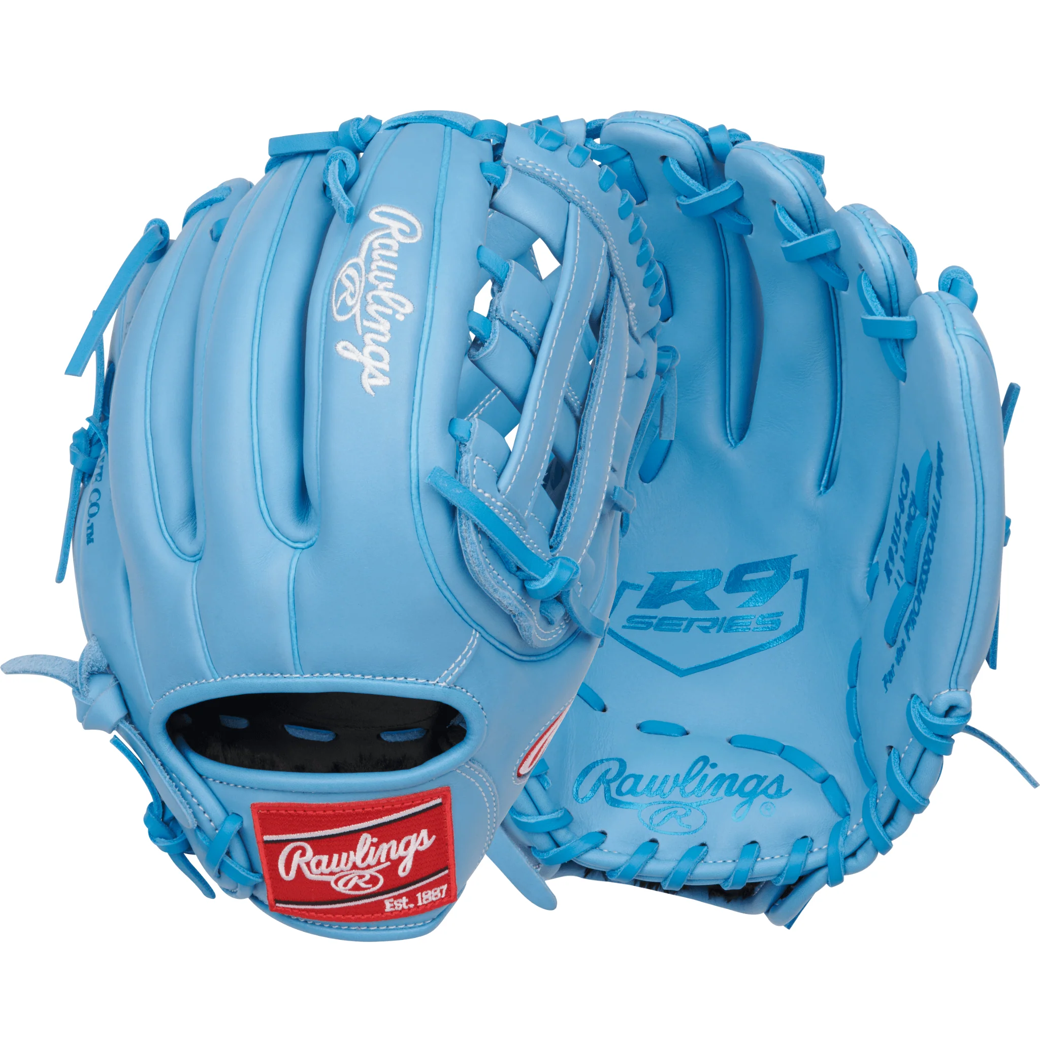 Rawlings R9 Baseball Series Infield Baseball Glove 11.75" Col. Blue