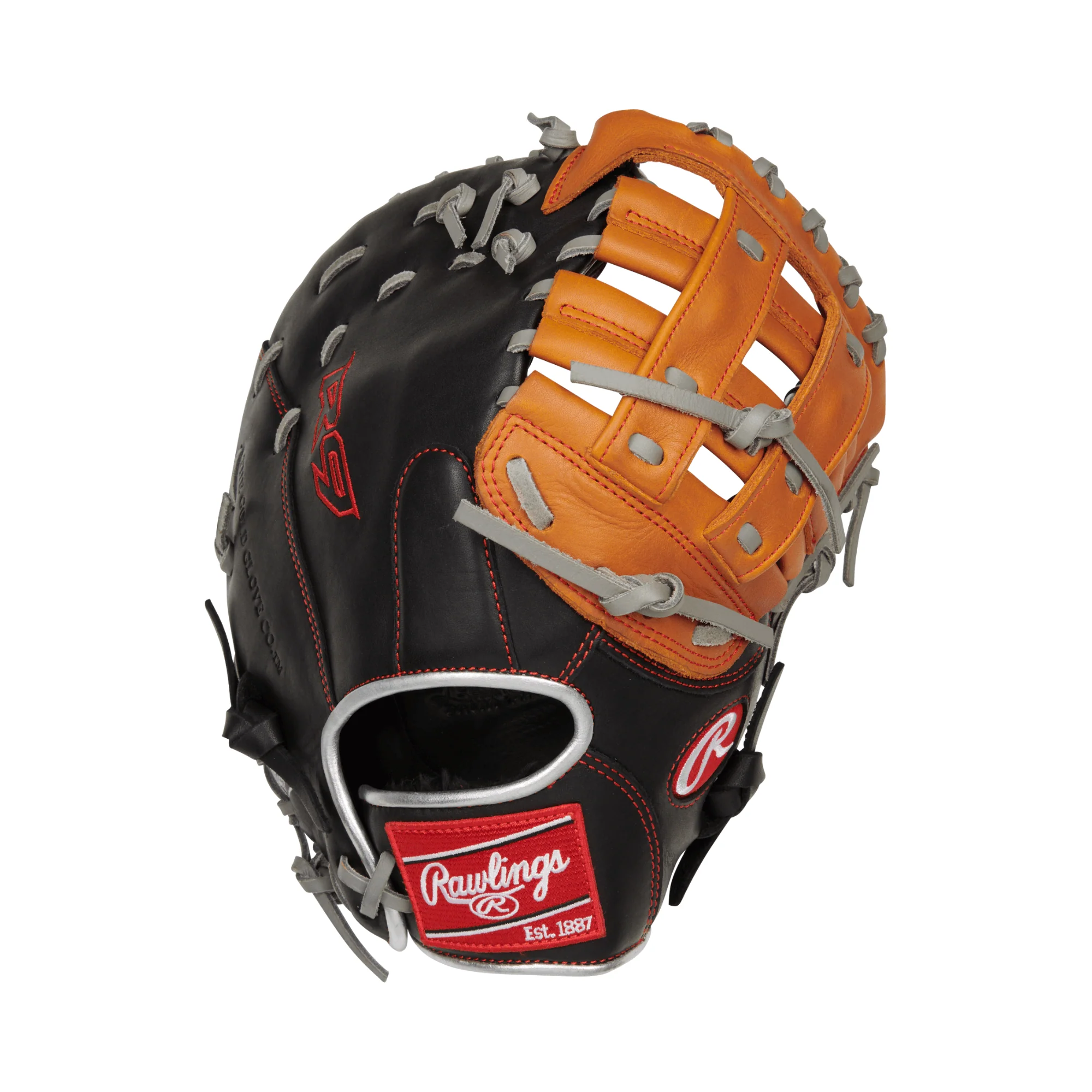 Rawlings R9 Contour Fit Series First Base Mitt 12" LHT - Image 2