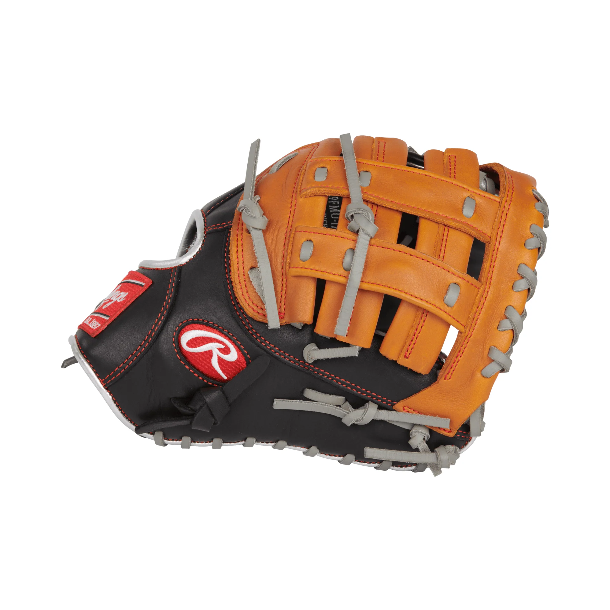 Rawlings R9 Contour Fit Series First Base Mitt 12" LHT - Image 4