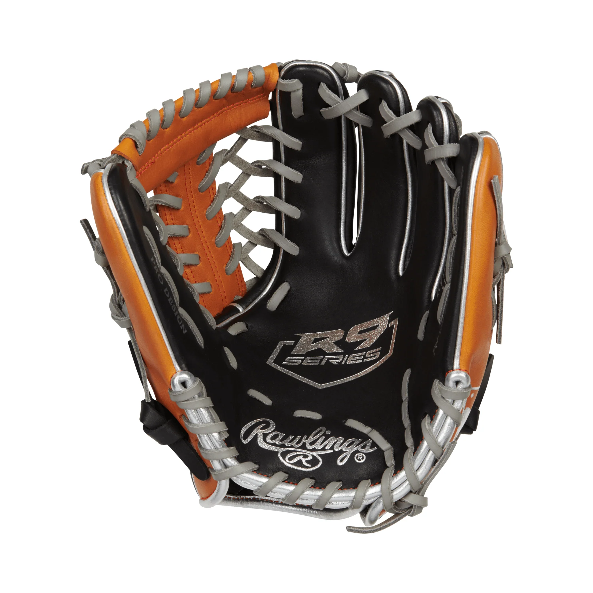 Rawlings R9 Contour Series Trap Adjustable Wrist RHT 11.5" - Image 3