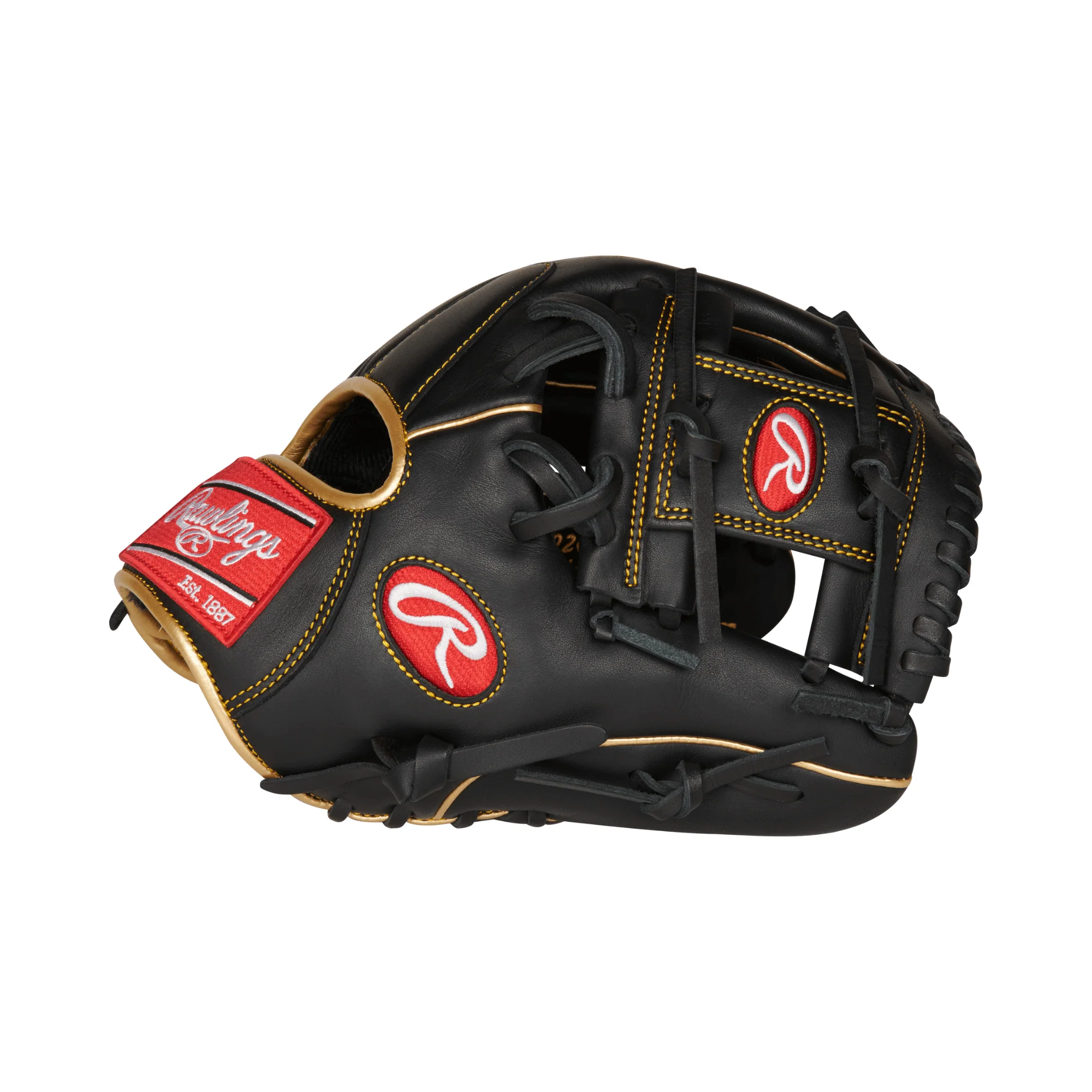 Rawlings R9 Series 200-Pattern Infield Baseball Glove 11.5" RHT - Image 5