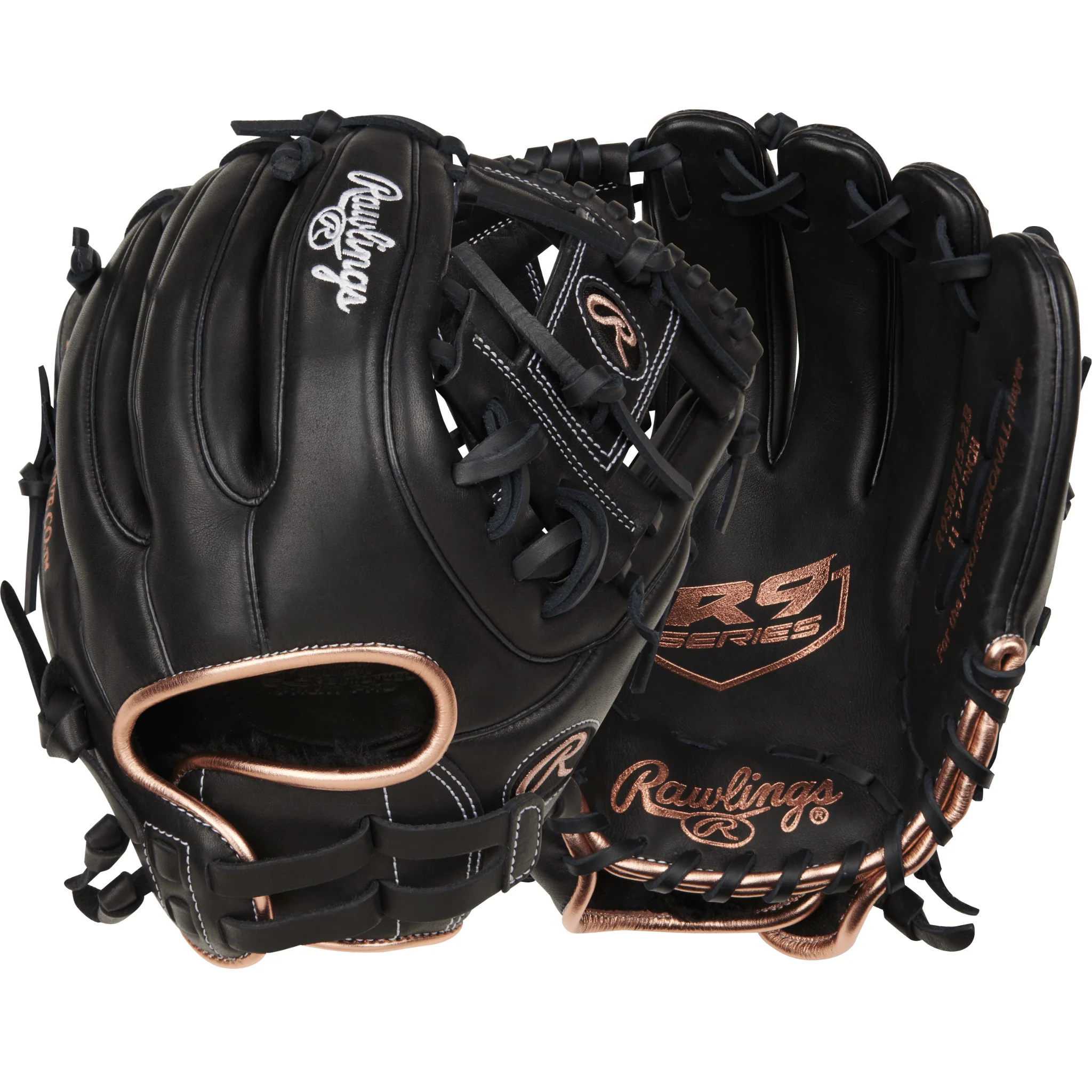 Rawlings R9 Series Softball Glove Black 11.75"
