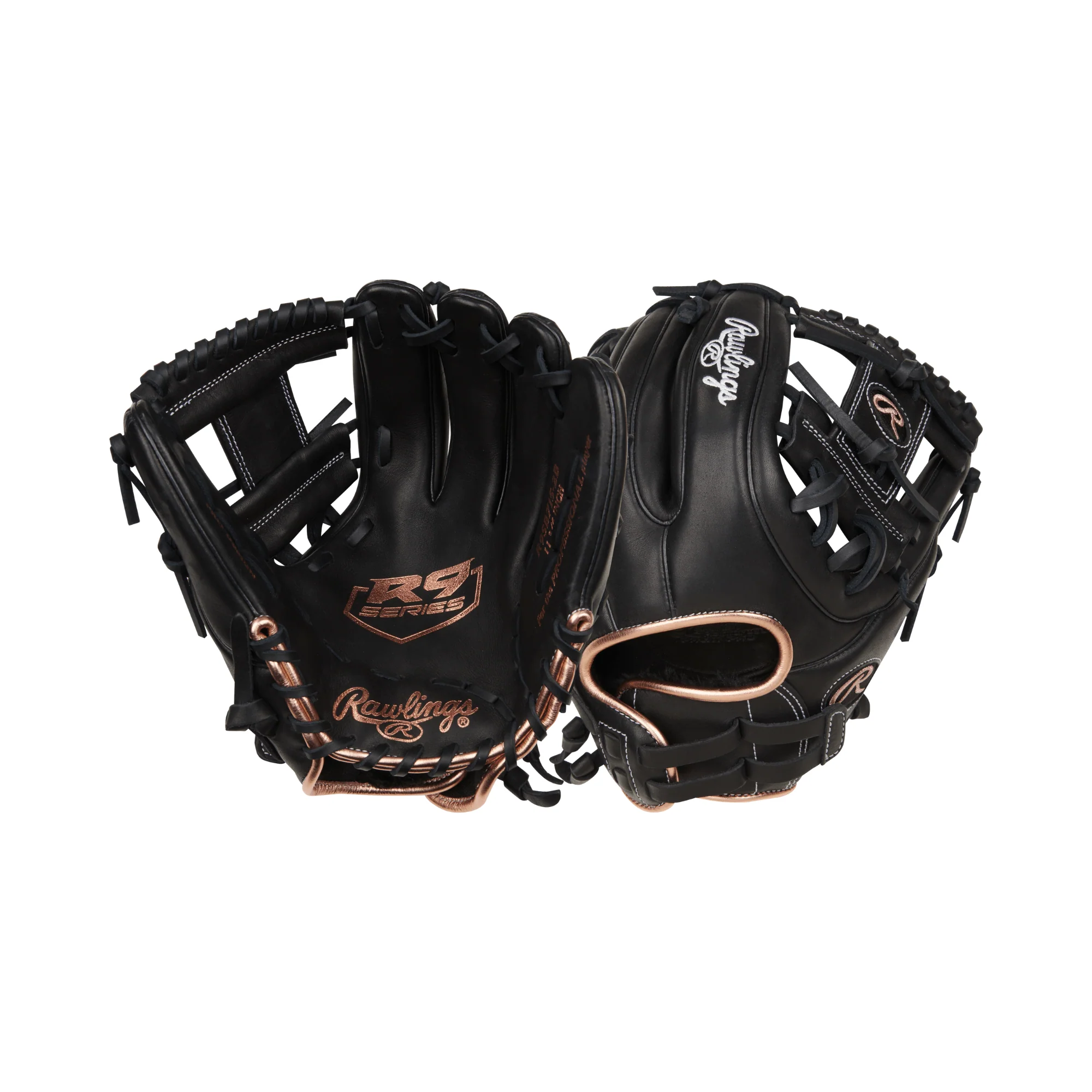 Rawlings R9 Series Softball Glove Black 11.75" - Image 6