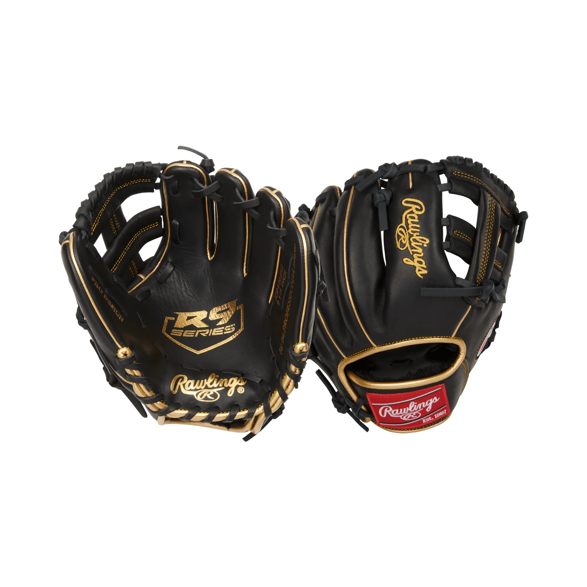 Rawlings R9 9.5"  Training Glove Gamer RHT - Image 4