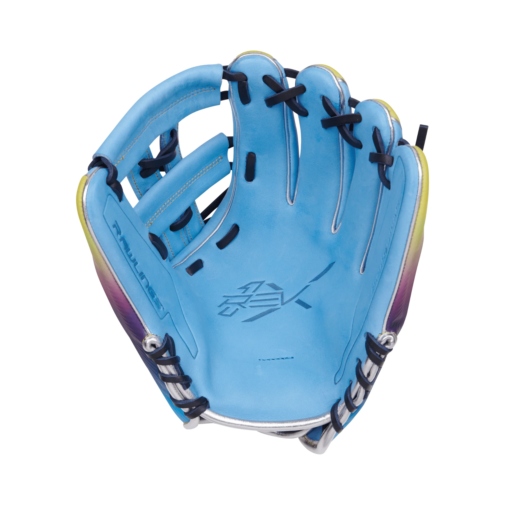 Rawlings REV1X Francisco Lindor Gameday Columbia Blue 11.75" RHT - Image 6