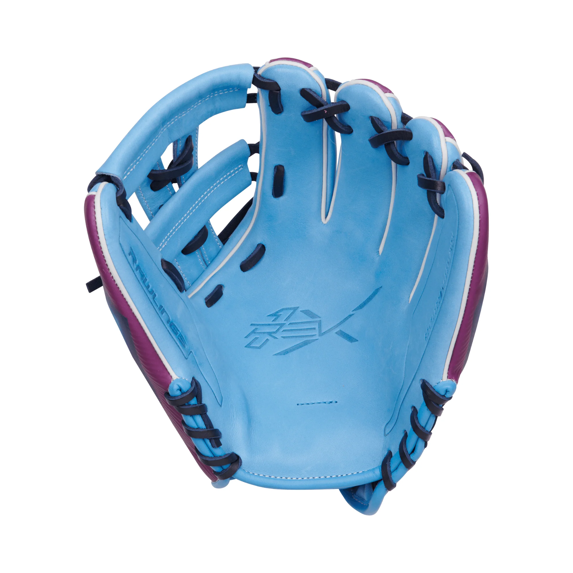 Rawlings REV1X Francisco Lindor Gameday Columbia/Navy 11.75" RHT - Image 5