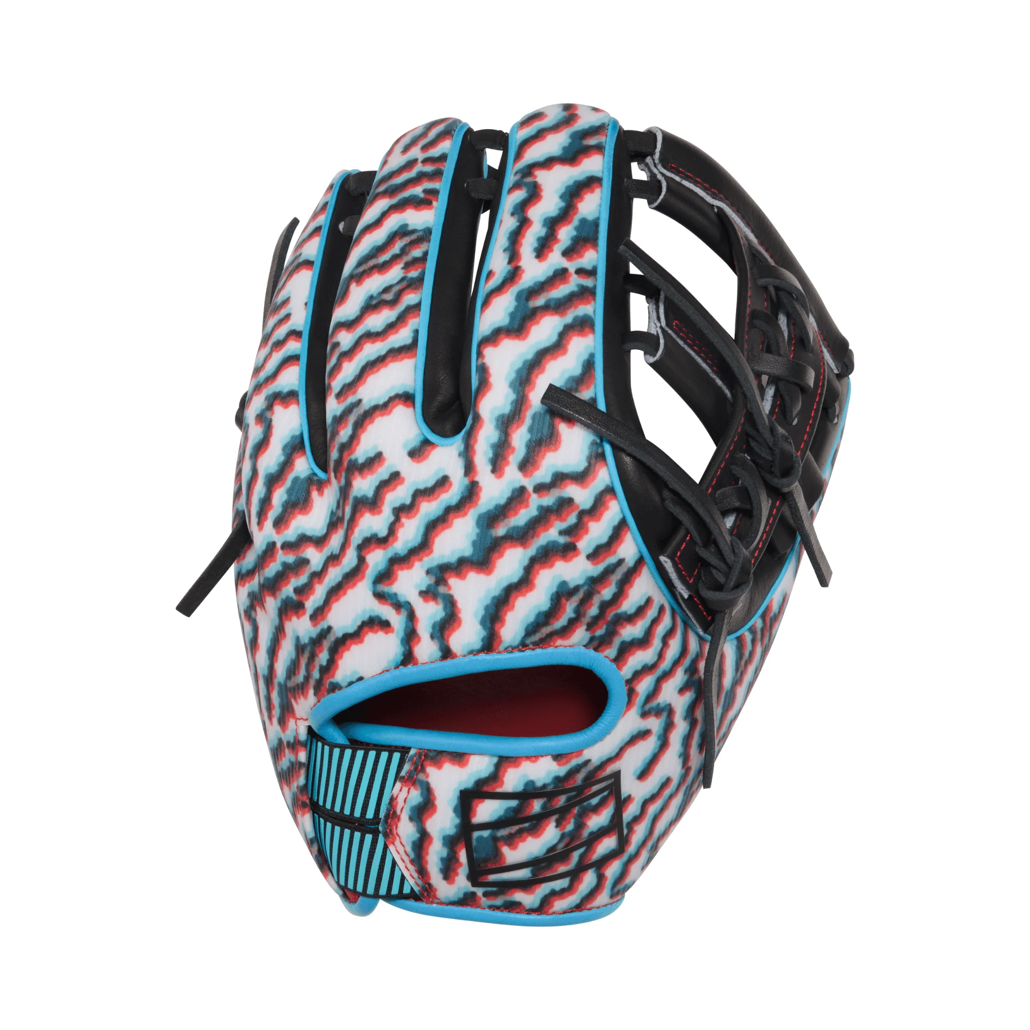 Rawlings REV1X Series Infield Baseball Glove 11.5" Scarlet/Black - Image 2