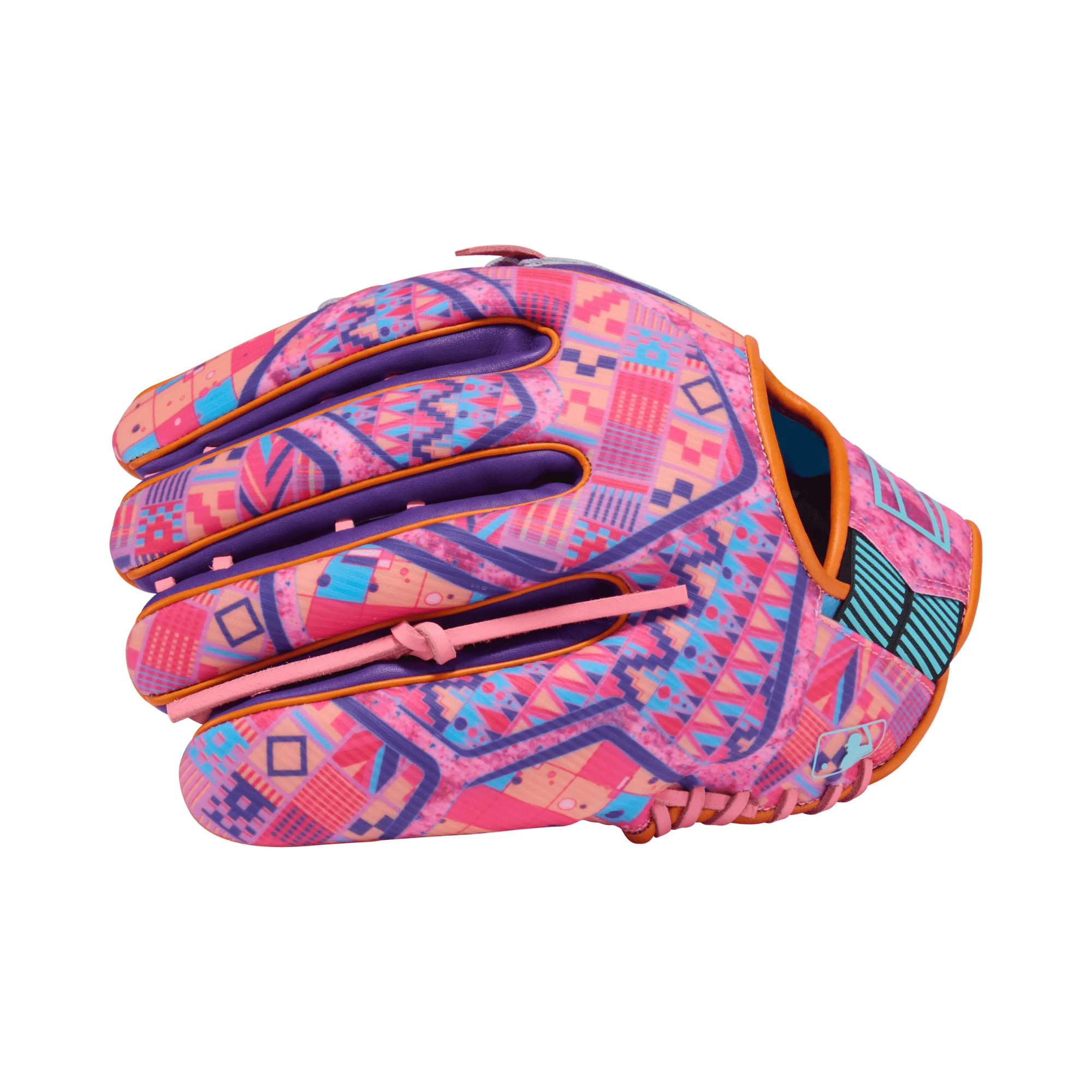 Rawlings REV1X Series Outfield Baseball Glove 12.75" Col. Blue/Purple - Image 4