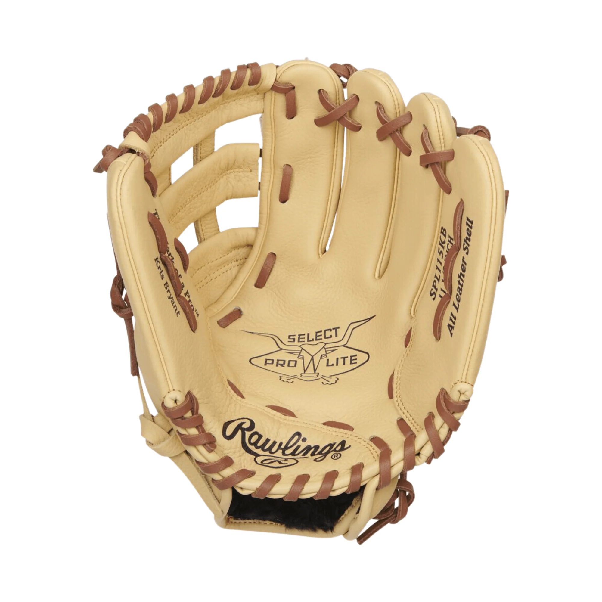 Rawlings Select Pro Lite Kris Bryant Youth Infield Glove 11.5" LHT - Image 3