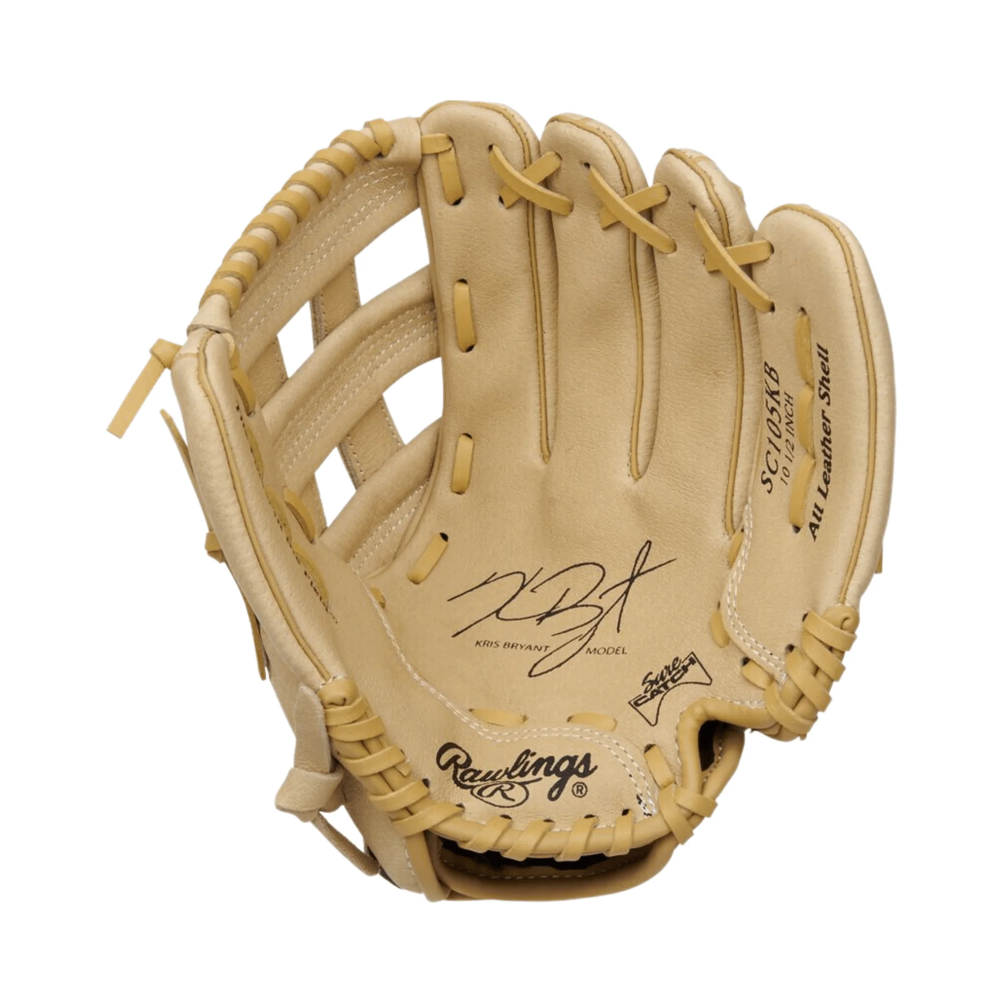 Rawlings Sure Catch 10.5 in Youth Baseball Glove - Throwing Hand:Right - Image 2