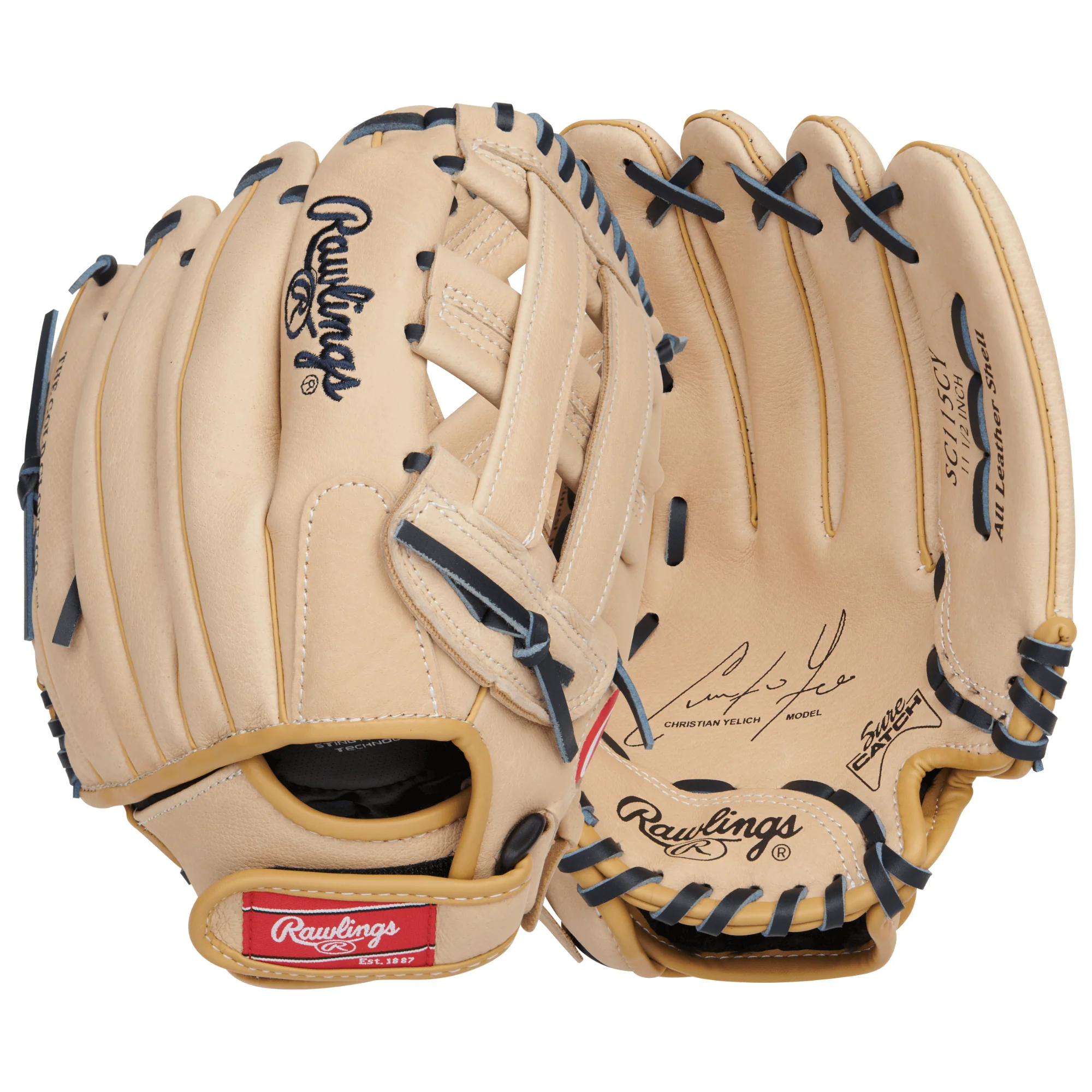 Rawlings Sure Catch Youth C Yelich Signature 11.5" Baseball Glove