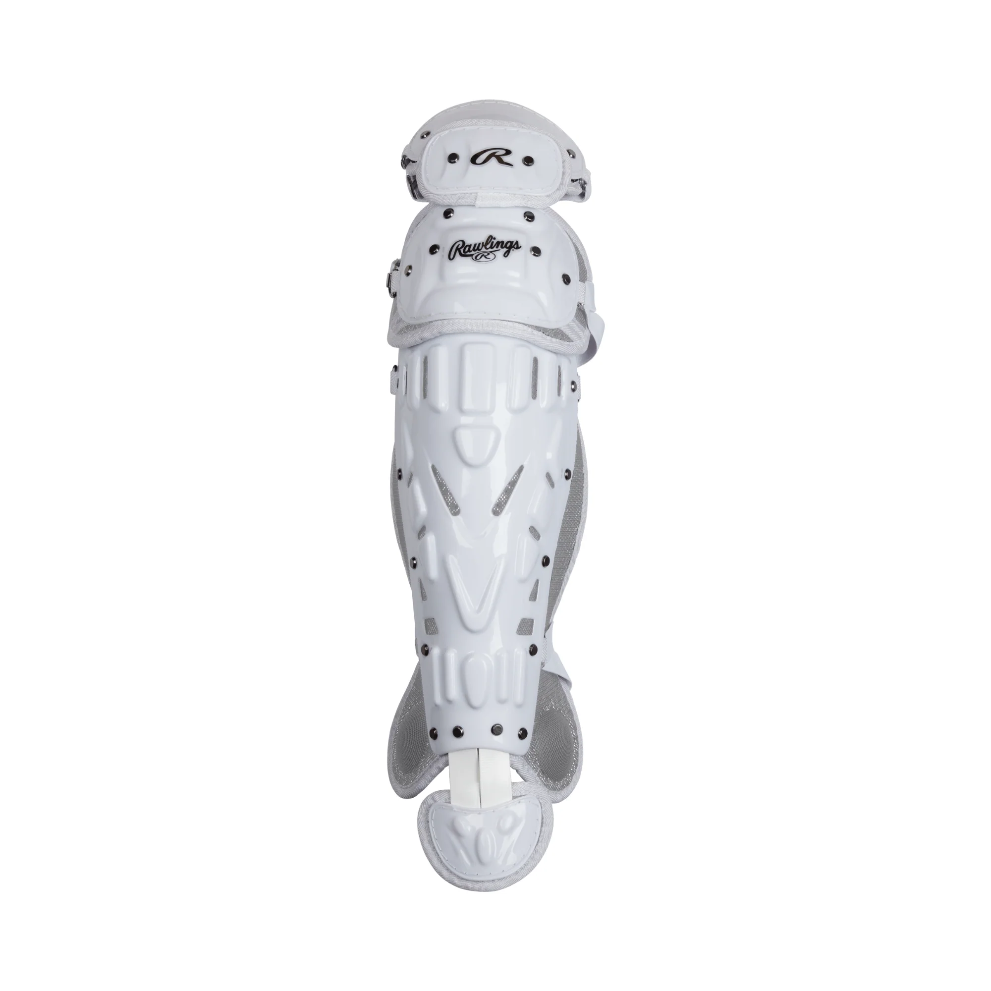 Rawlings Velo 2.0 Series Softball Catcher’s Gear Set White/Silver Kit - Image 7