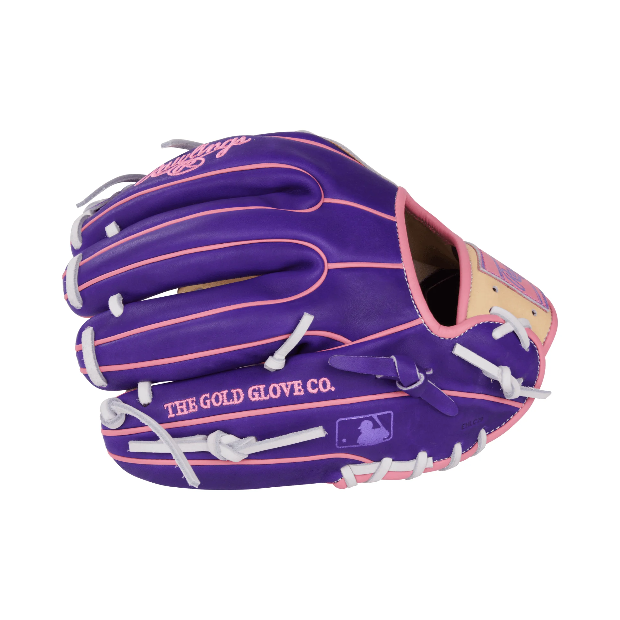 Rawlings Vibrant Series Heart of the Hide 11.5 Camel/Purple/Pink - Image 5