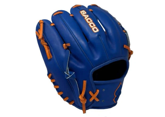 Sacco European Kip 11.5H-Web Royal & Orange - Image 4