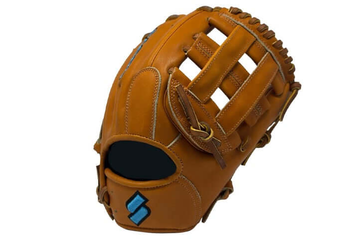 Sacco Ultra Premium Steer Hide 11.5" H-Web Tan & Sacco Blue - Image 2