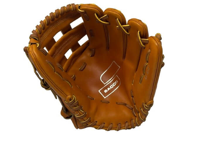 Sacco Ultra Premium Steer Hide 11.5" H-Web Tan & Sacco Blue - Image 6