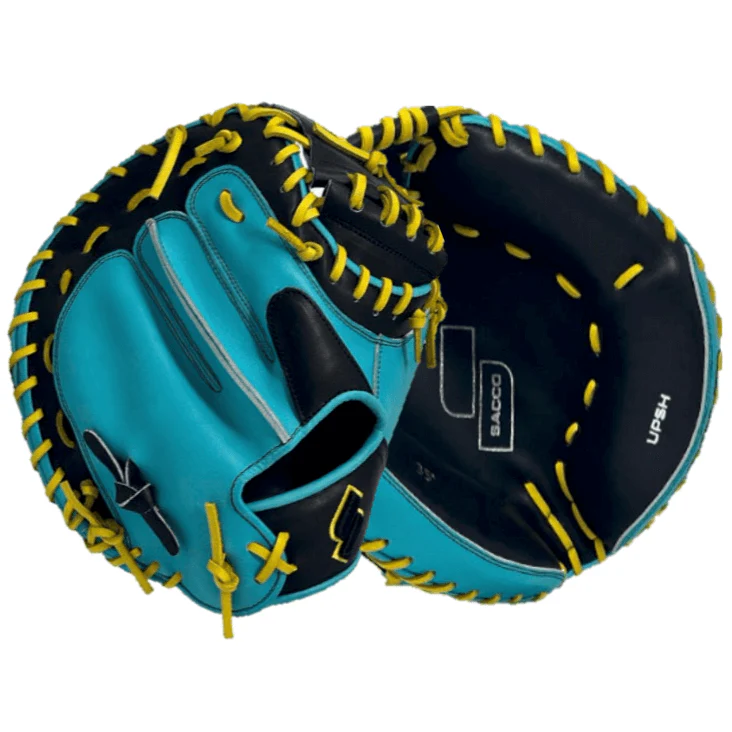 Sacco Ultra Premium Steer Hide 35 Catcher's Mitt Convention Wrist