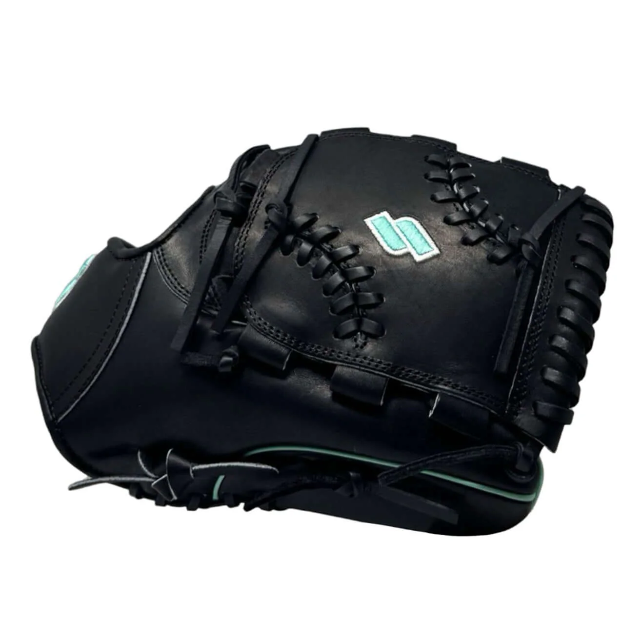 Sacco Ultra Premium Steer-Hide Seams Web Black-Mint 12" - Image 4