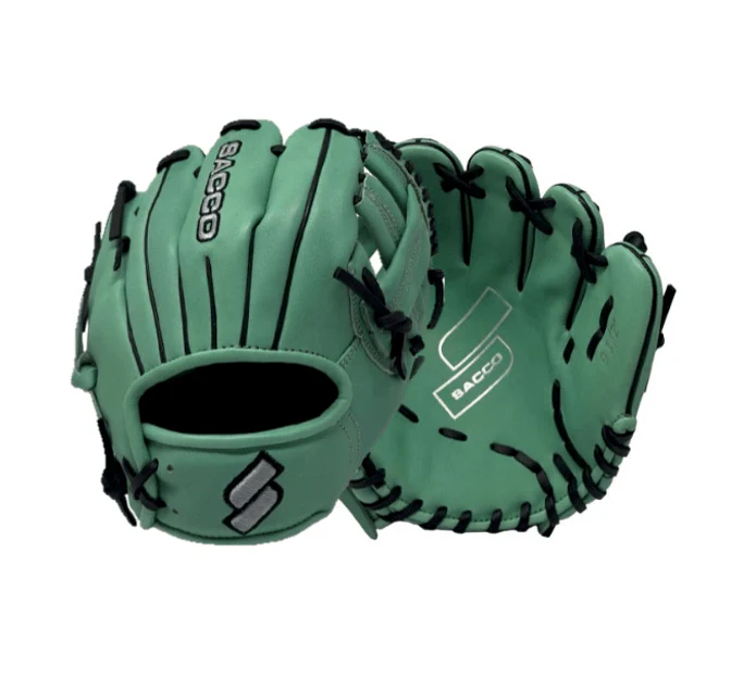 Sacco Ultra Smooth Kip 9.5" Infield Trainer Mint/Black/Silver - Image 2