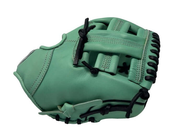 Sacco Ultra Smooth Kip 9.5" Infield Trainer Mint/Black/Silver - Image 5
