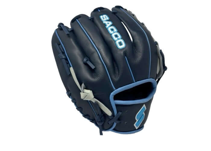 Sacco Youth Ultra Smooth Kip 11.5" H-Web Navy & Light Gray - Image 4