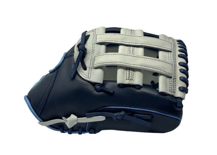 Sacco Youth Ultra Smooth Kip 11.5" H-Web Navy & Light Gray - Image 5