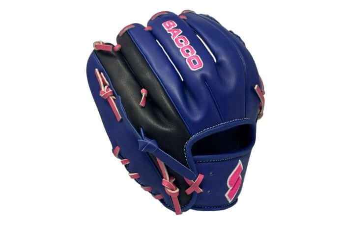 Sacco Youth Ultra Smooth Kip 11.5" Laced Single Post Concord Grape & Neon Pink - Image 3