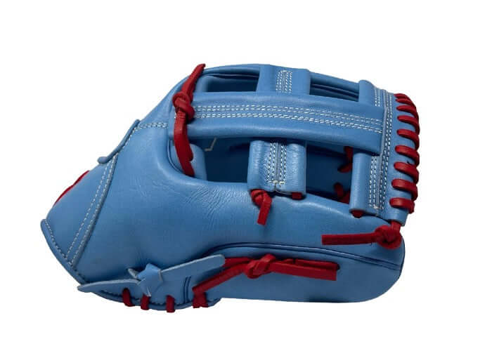 Sacco Youth Ultra Smooth Kip 11.5" Single Post Light Blue & Red - Image 5