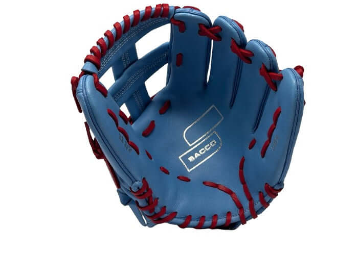 Sacco Youth Ultra Smooth Kip 11.5" Single Post Light Blue & Red - Image 6