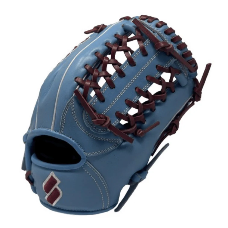 Sacco Youth Ultra Smooth Kip Light Blue-Oxblood Mod Trap 11"