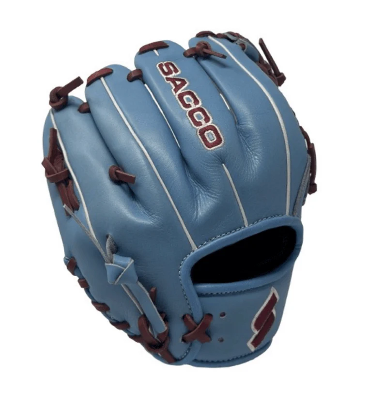 Sacco Youth Ultra Smooth Kip Light Blue-Oxblood Mod Trap 11" - Image 2