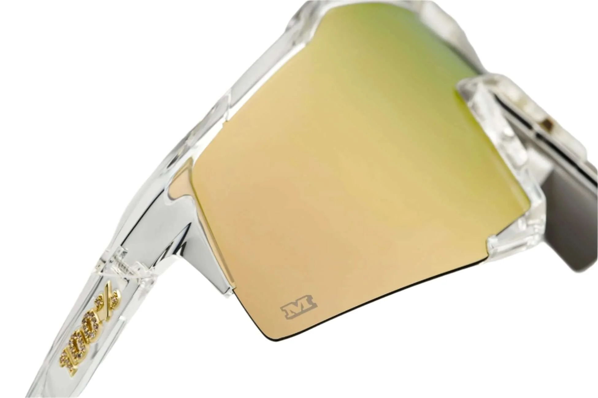 100% Speedcraft Money Mike 24 LE Hiper Gold Mirror - Image 6