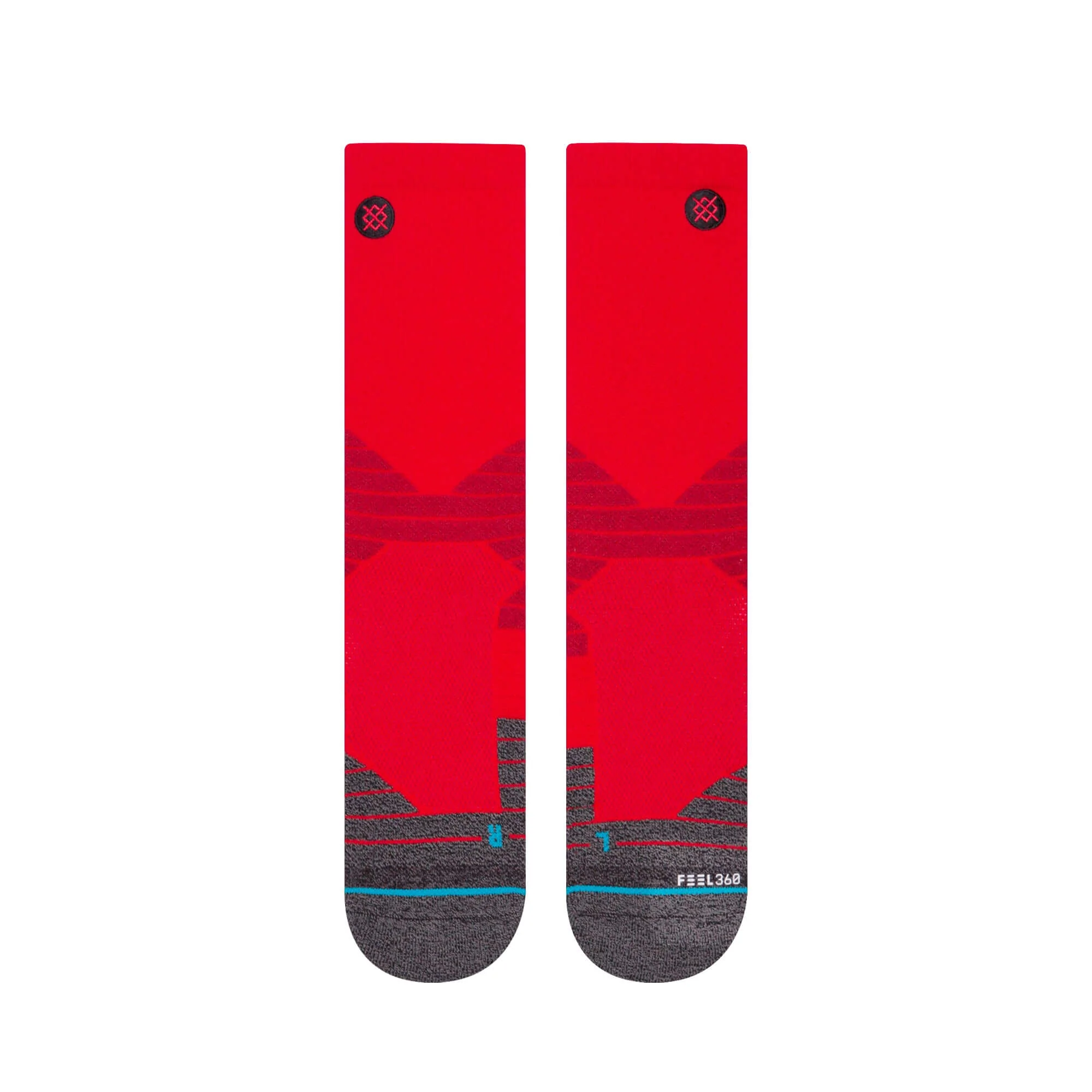 Stance MLB Diamond Pro Crew Socks Red - Image 3