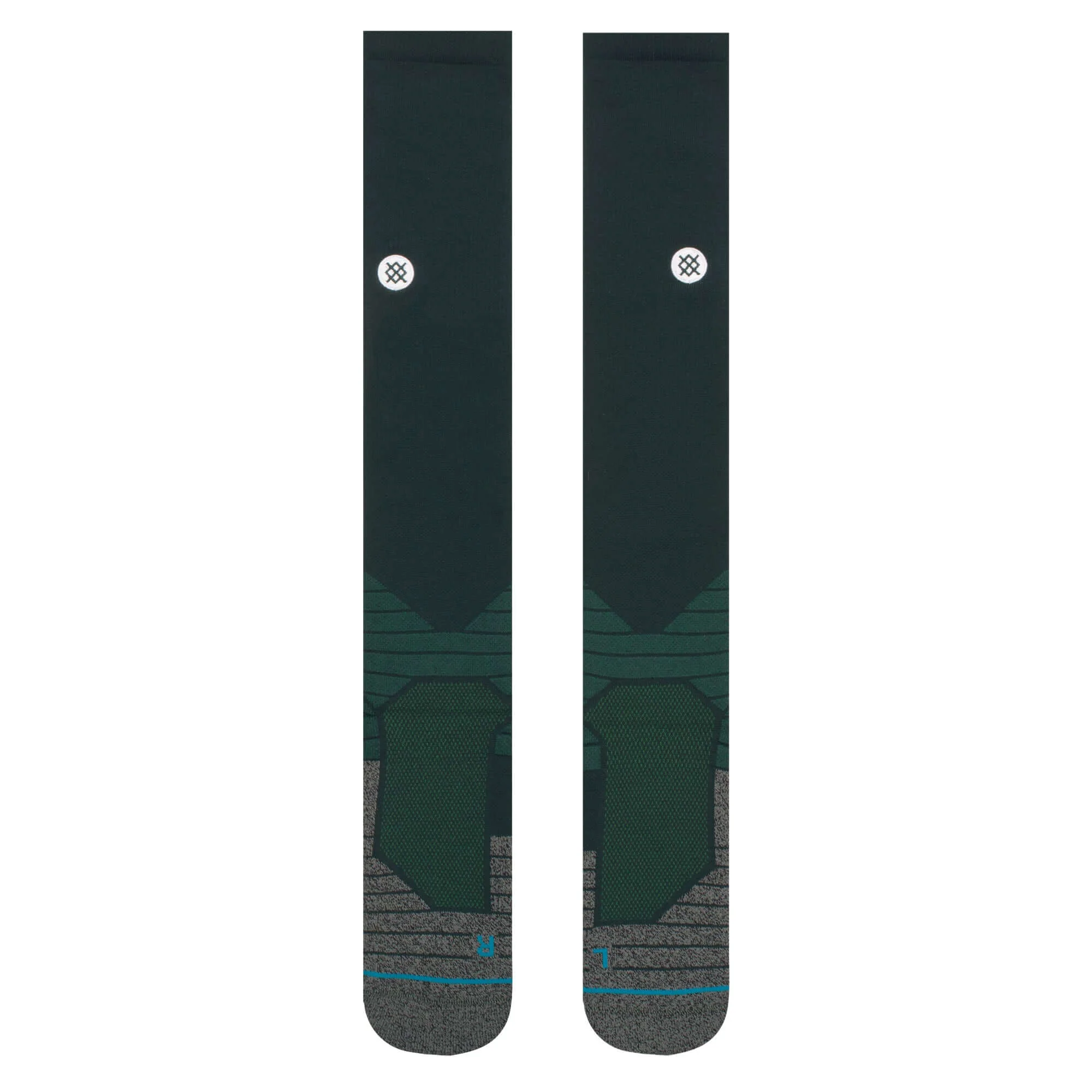 Stance MLB Diamond Pro OTC Socks Green - Image 3