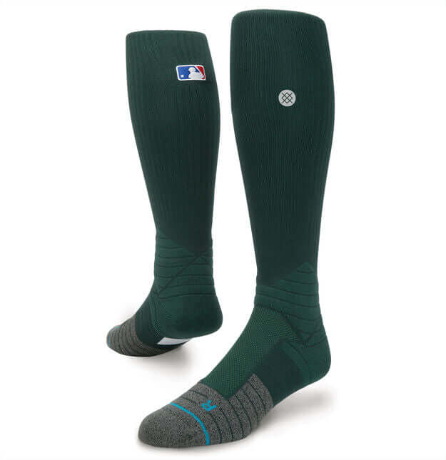 Stance MLB Diamond Pro OTC Socks Green - Image 4