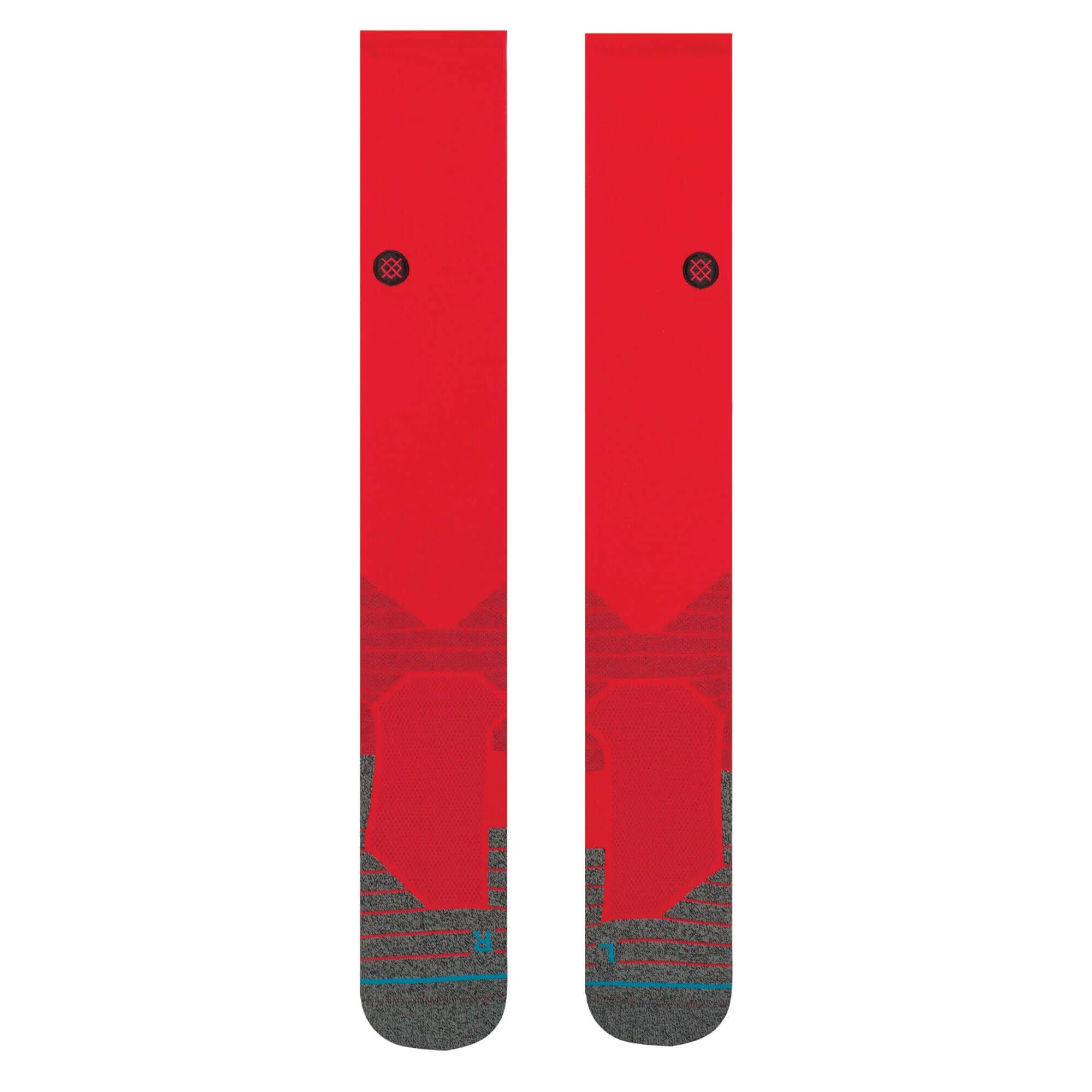 Stance MLB Diamond Pro OTC Socks Red - Image 3