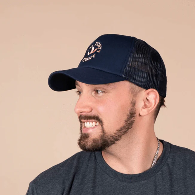 State Forty Eight Foam Trucker Hat Fun Times Cactus Navy And Pink - Image 3