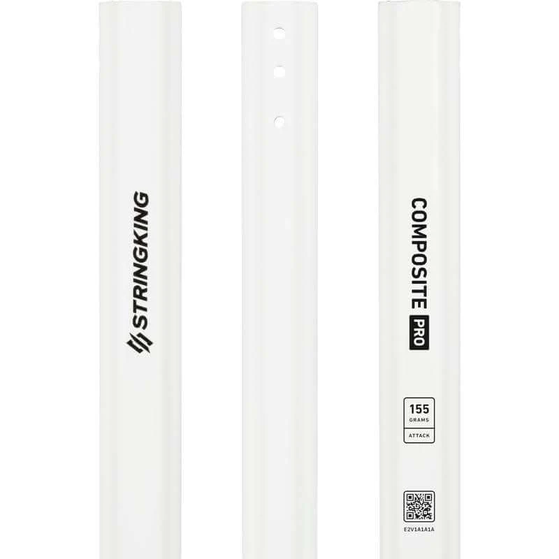 Stringking Composite Pro Attack Lacrosse Shaft 155g White