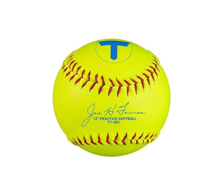 Tanner Tees 12" Practice Softballs - Half Dozen