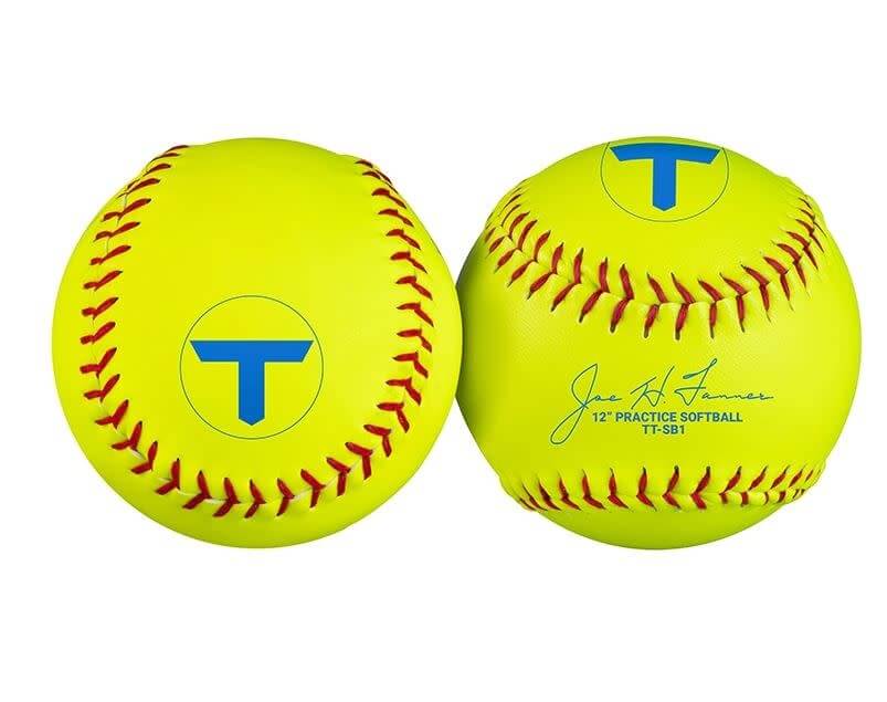 Tanner Tees 12" Practice Softballs - Half Dozen - Image 2